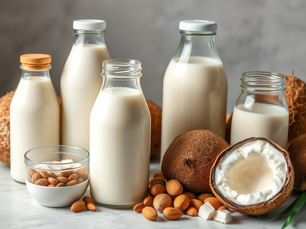 non dairy milk substitutes