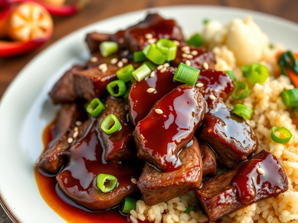 🔥 Keto Mongolian Beef – Bold, Flavorful & Low-Carb!